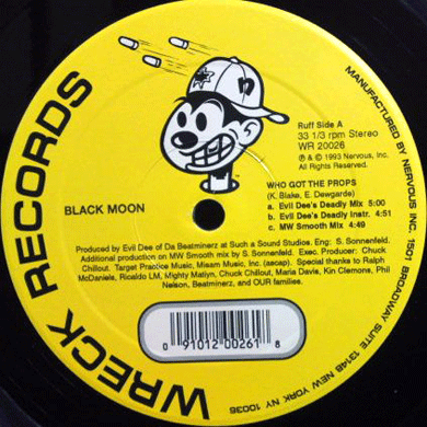 Black Moon: Who Got The Props 12"