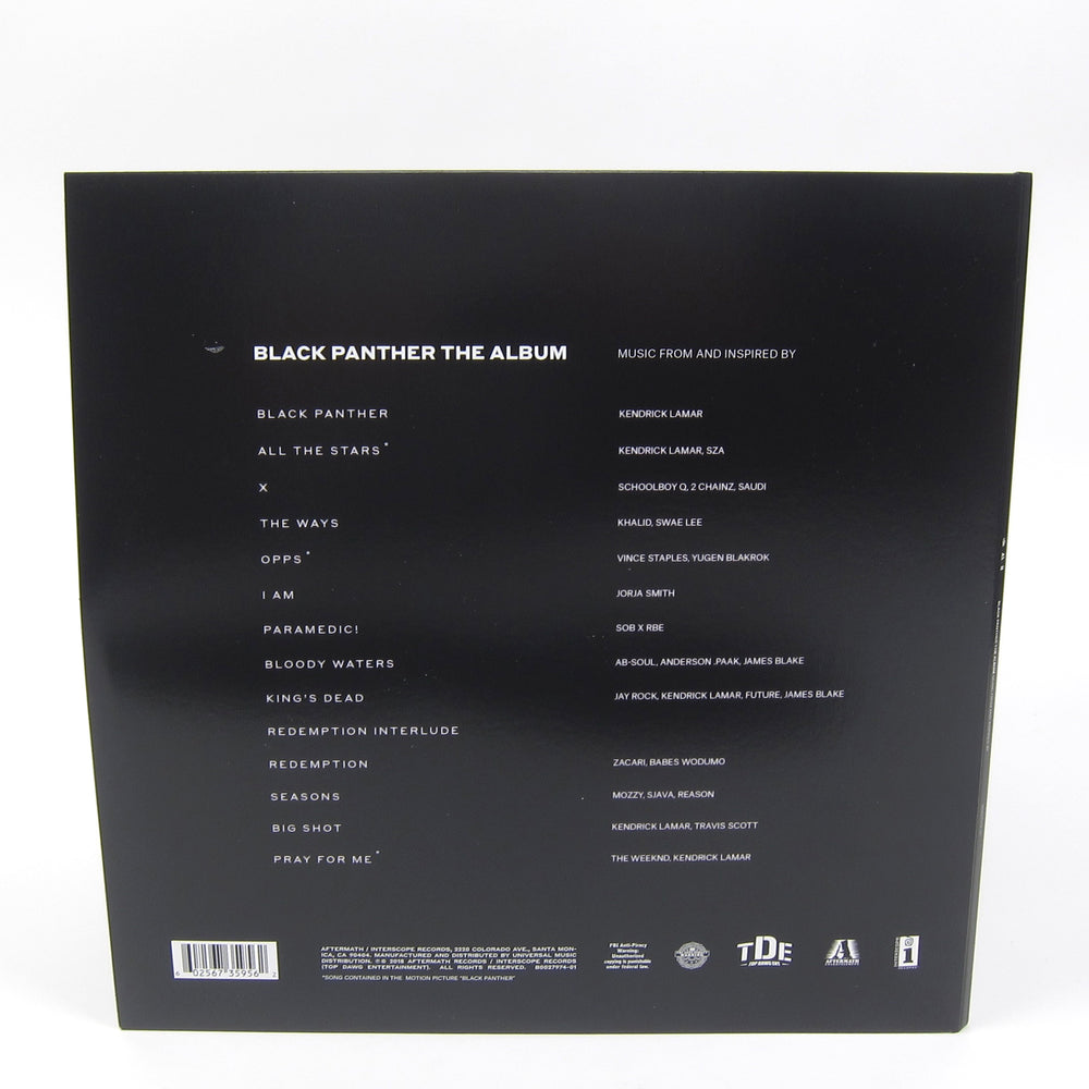 Kendrick Lamar: Black Panther The Album Soundtrack (180g) Vinyl 2LP
