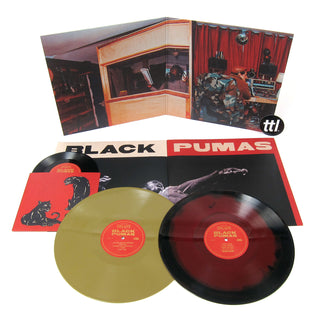 Black Pumas: Black Pumas - Deluxe Edition (Colored Vinyl) Vinyl 2LP+7"