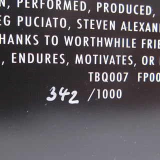 The Black Queen: Infinite Games (Hand Numbered) Vinyl 2LP