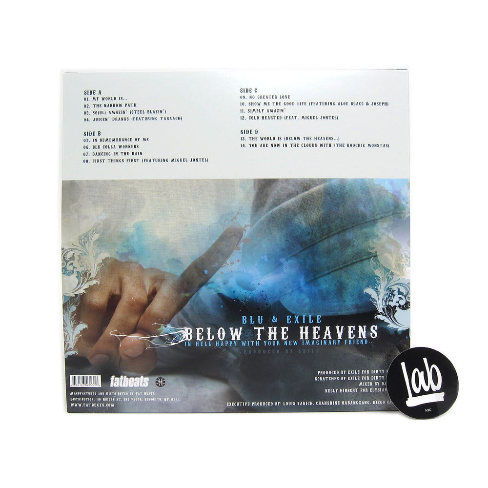 Blu & Exile: Below The Heavens (Colored Vinyl) Vinyl 2LP+7