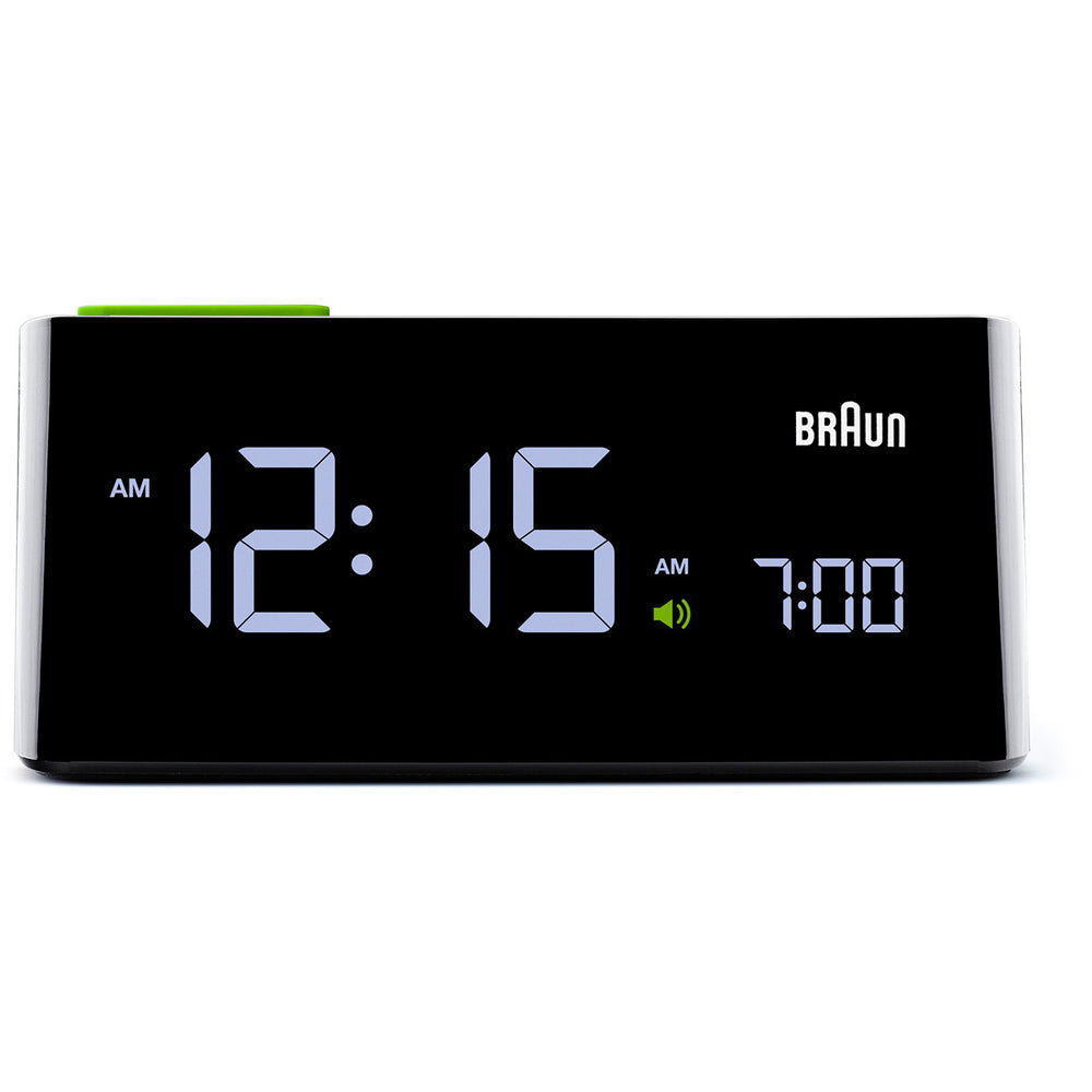 Braun: Digital LCD Alarm Clock - Black (BN-C016BK)