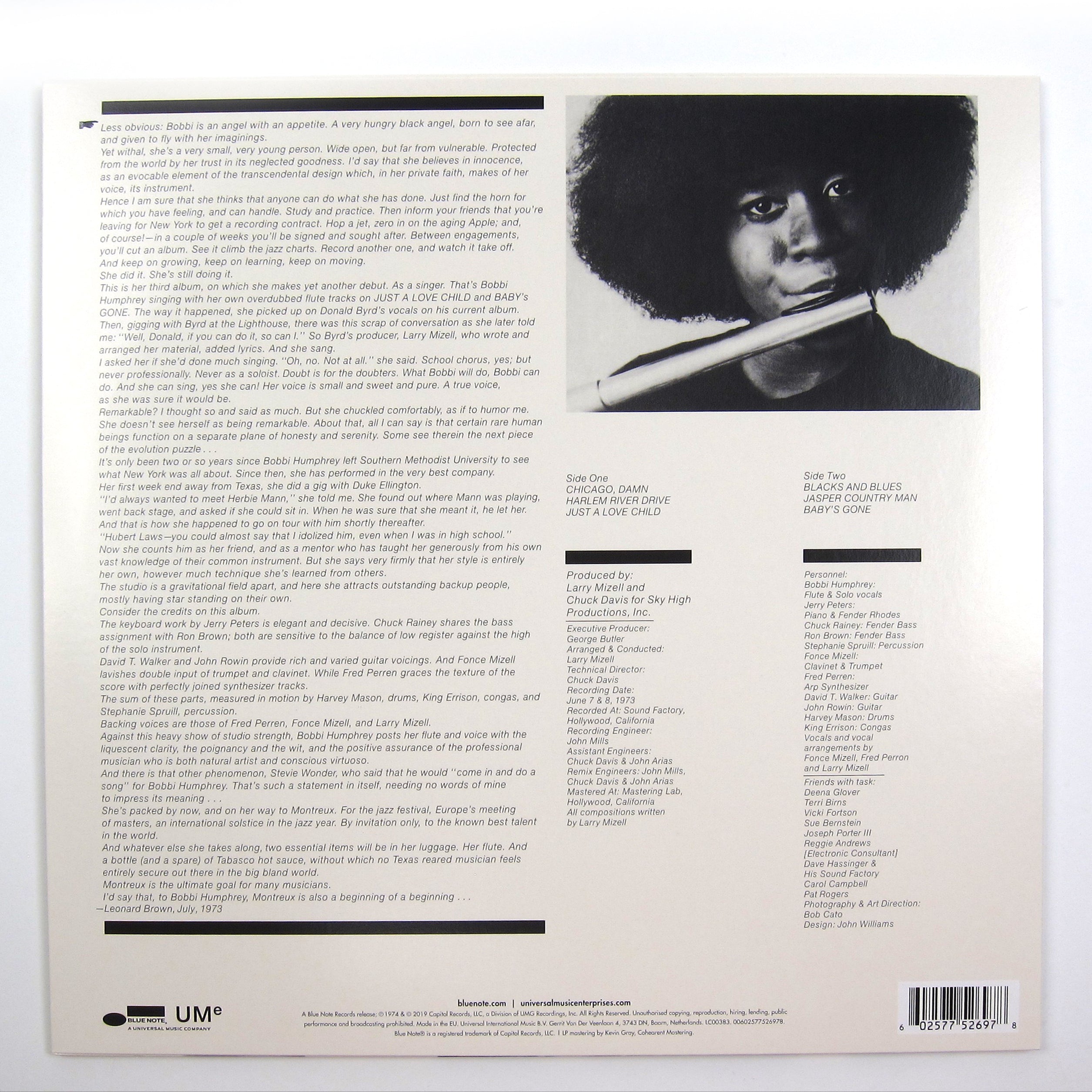 Bobbi Humphrey Blacks and Blues (180g) Vinyl LP —