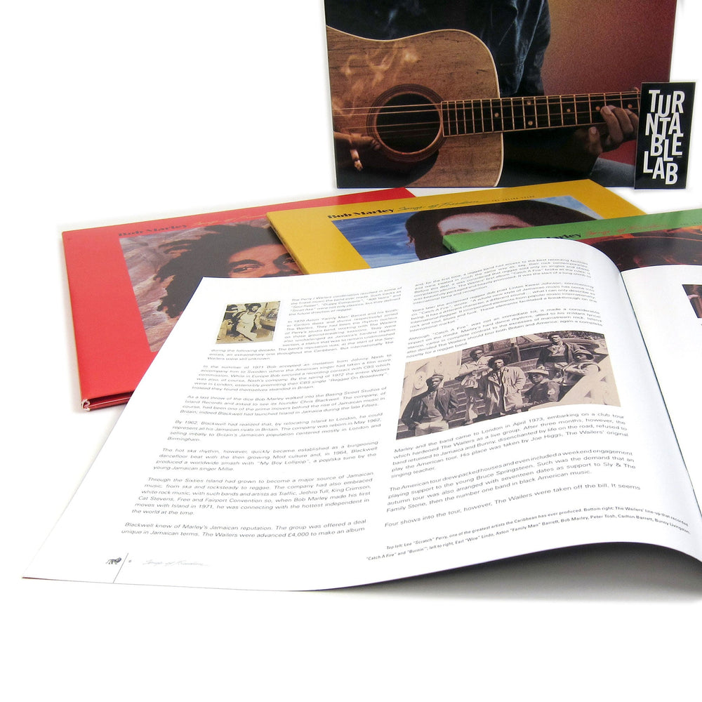 Bob Marley & The Wailers: Songs Of Freedom - The Island Years (Colored Vinyl) Vinyl 6LP Boxset