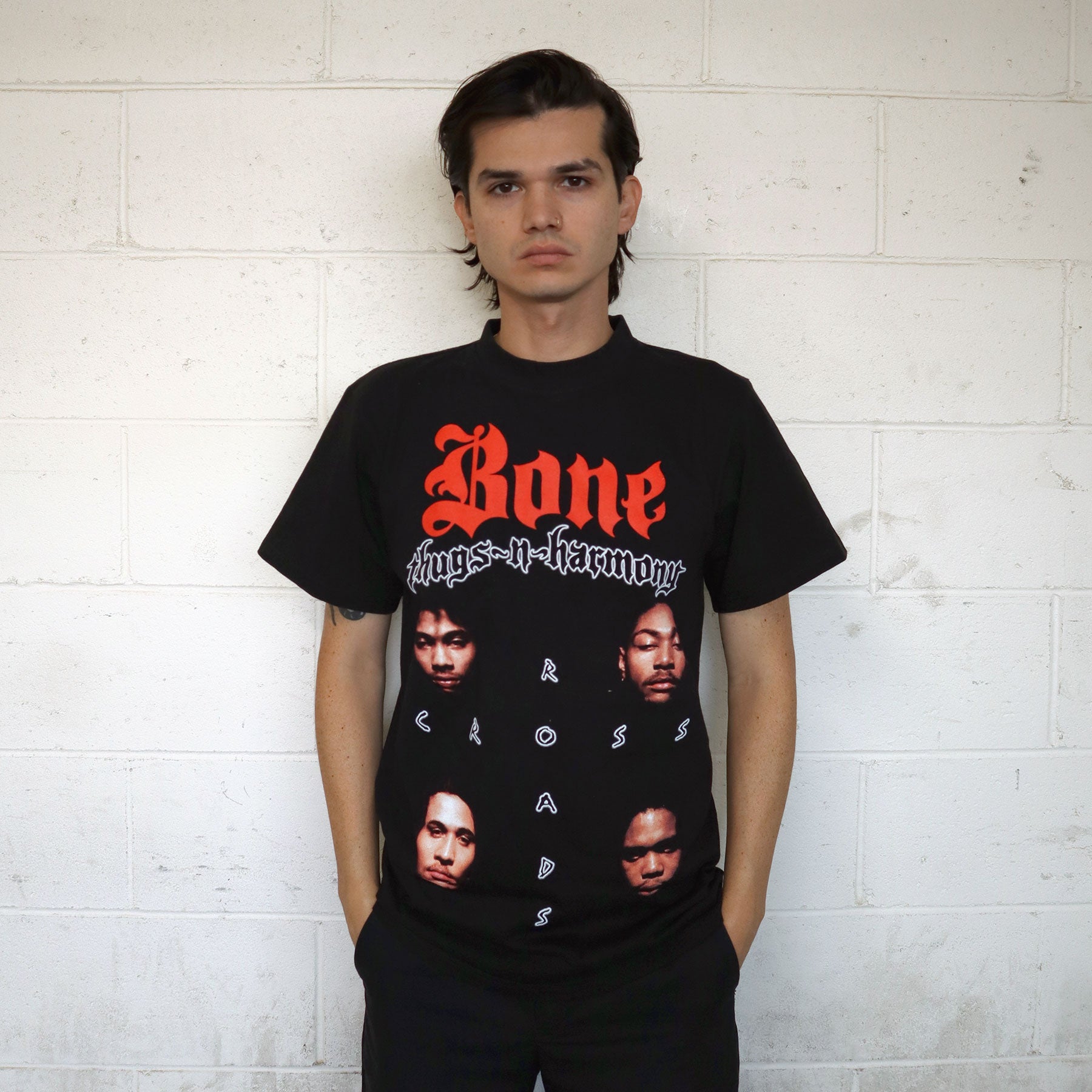 Bones Rapper Merchandise Bone Thugs-N-Harmony: Crossroads 2 Shirt - Black — TurntableLab.com