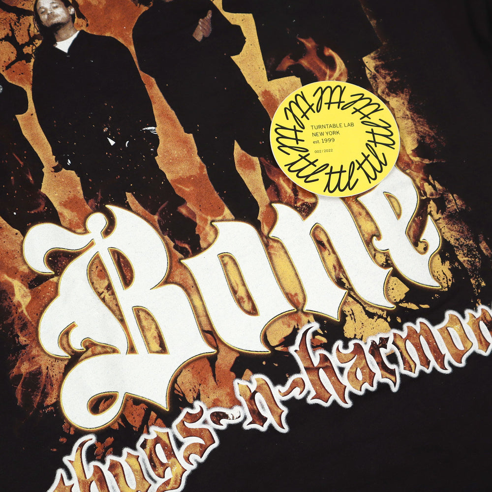Bone Thugs-N-Harmony: Flames Shirt - Black
