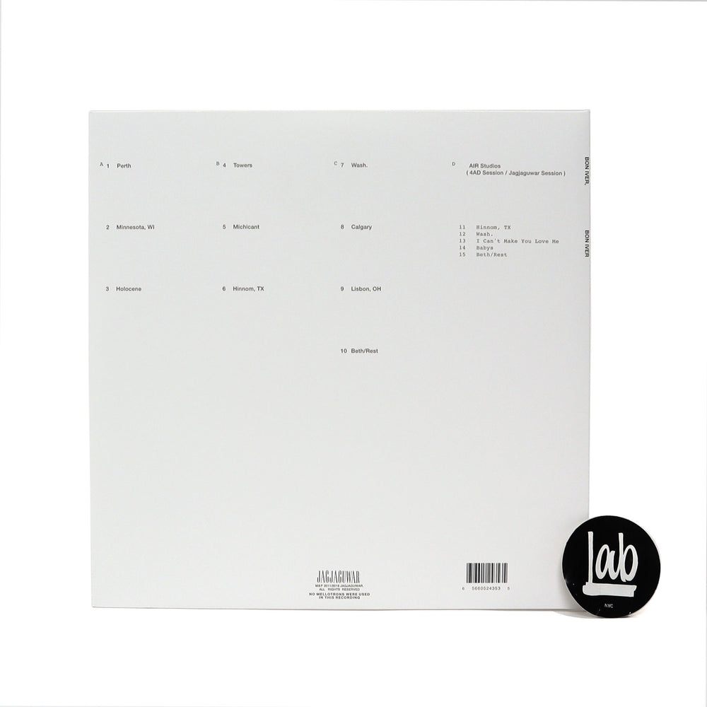 Bon Iver: Bon Iver, Bon Iver - 10th Anniversary Edition (Colored Vinyl) Vinyl 2LP