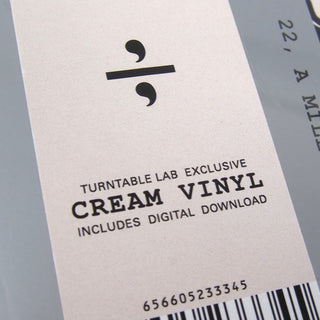Bon Iver: 22, A Million (Bone Colored Vinyl) Vinyl LP - Turntable Lab Exclusive