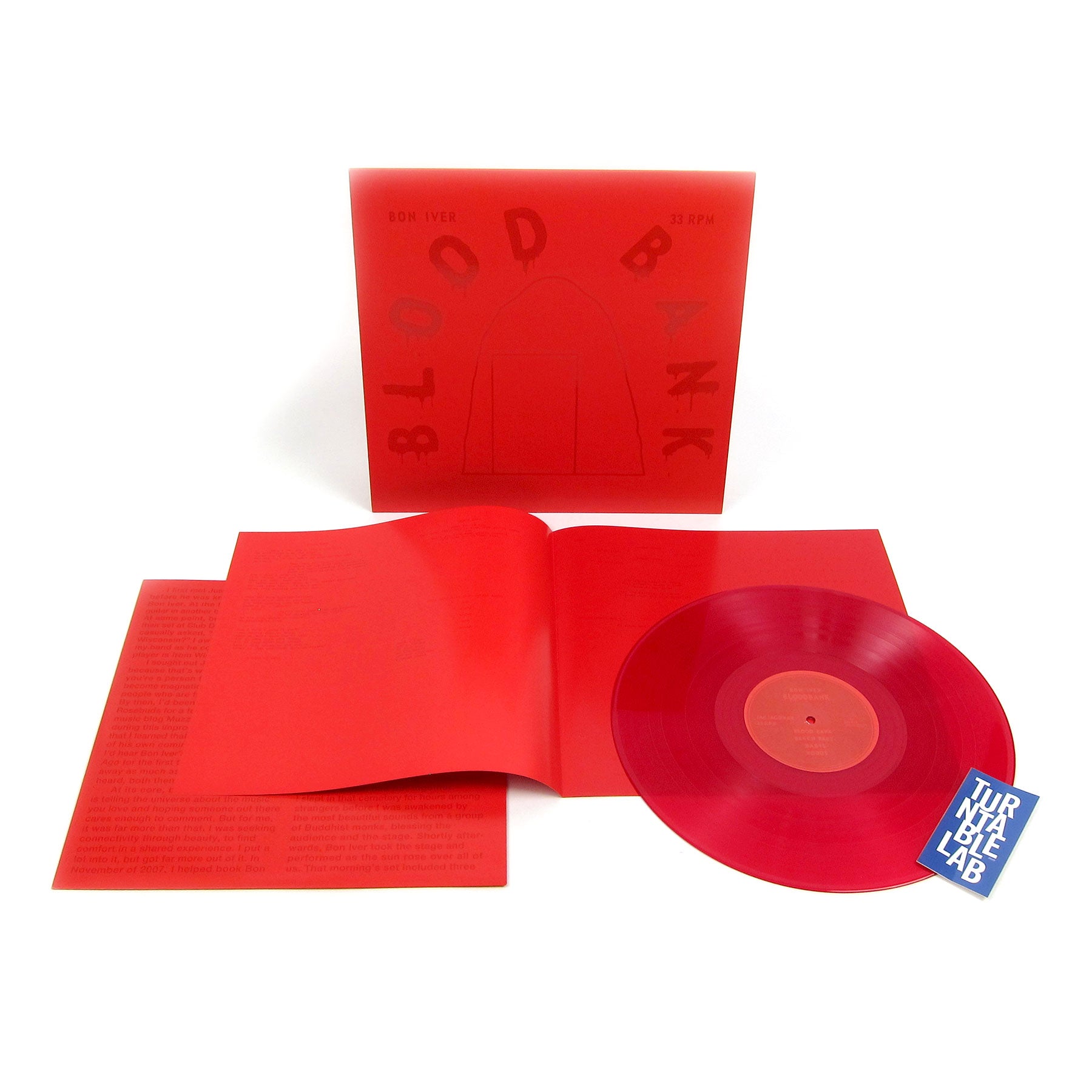 Bon Iver Blood Bank 10th Anniversary Edition (Colored Vinyl) Vinyl