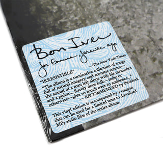 Bon Iver: For Emma, Forever Ago Vinyl LP