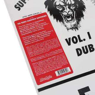 Boris Gardiner: Ultra Super Dub V.1 Vinyl LP