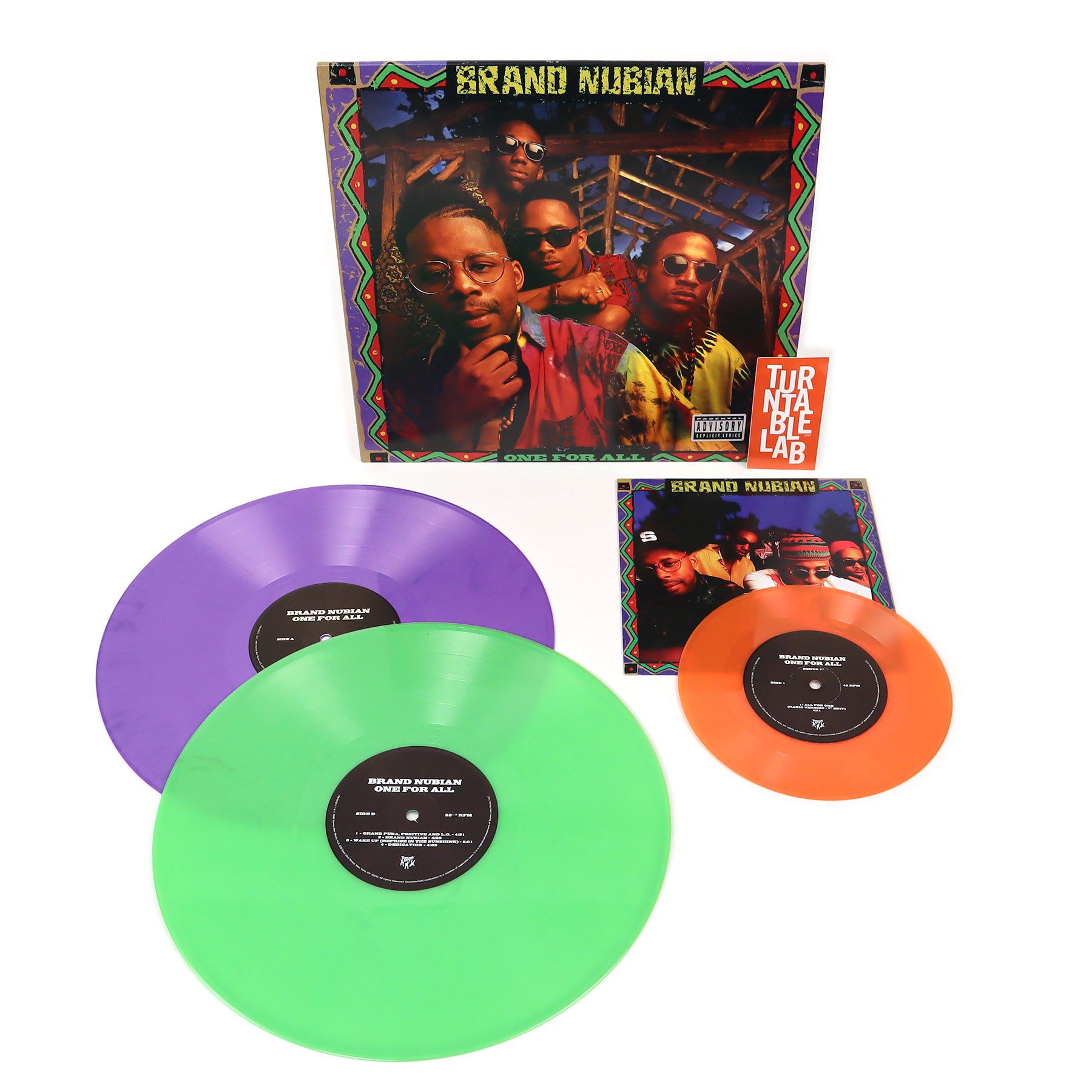 BRAND NUBIAN ONE FOR ALL 7inch BOX SET