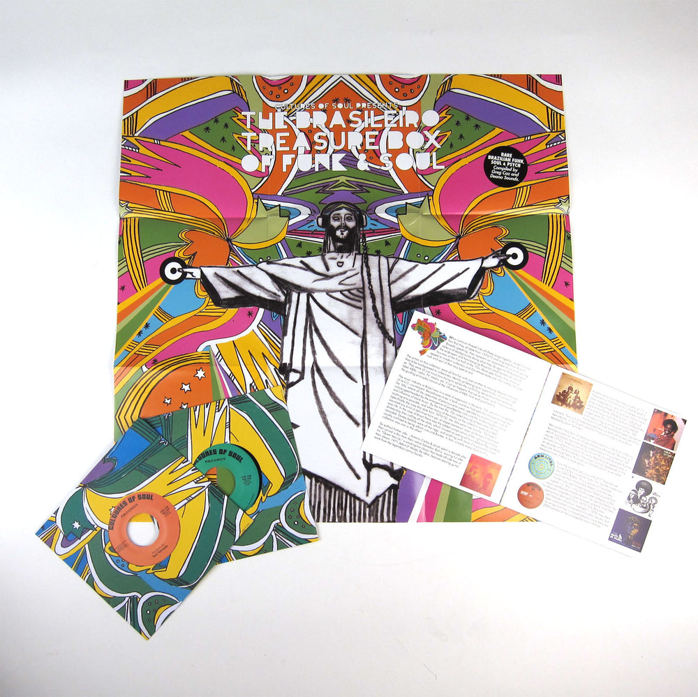 Cultures Of Soul: The Brasileiro Treasure Box Of Funk & Soul 7x7" Boxset