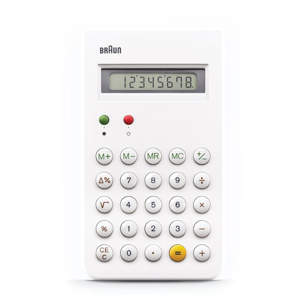 Braun: ET 66 Calculator (BN-ET66WH) - White