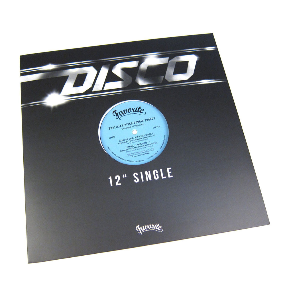 Favorite Recordings: Brazilian Disco Boogie Sounds Extended Versions Vinyl 12"