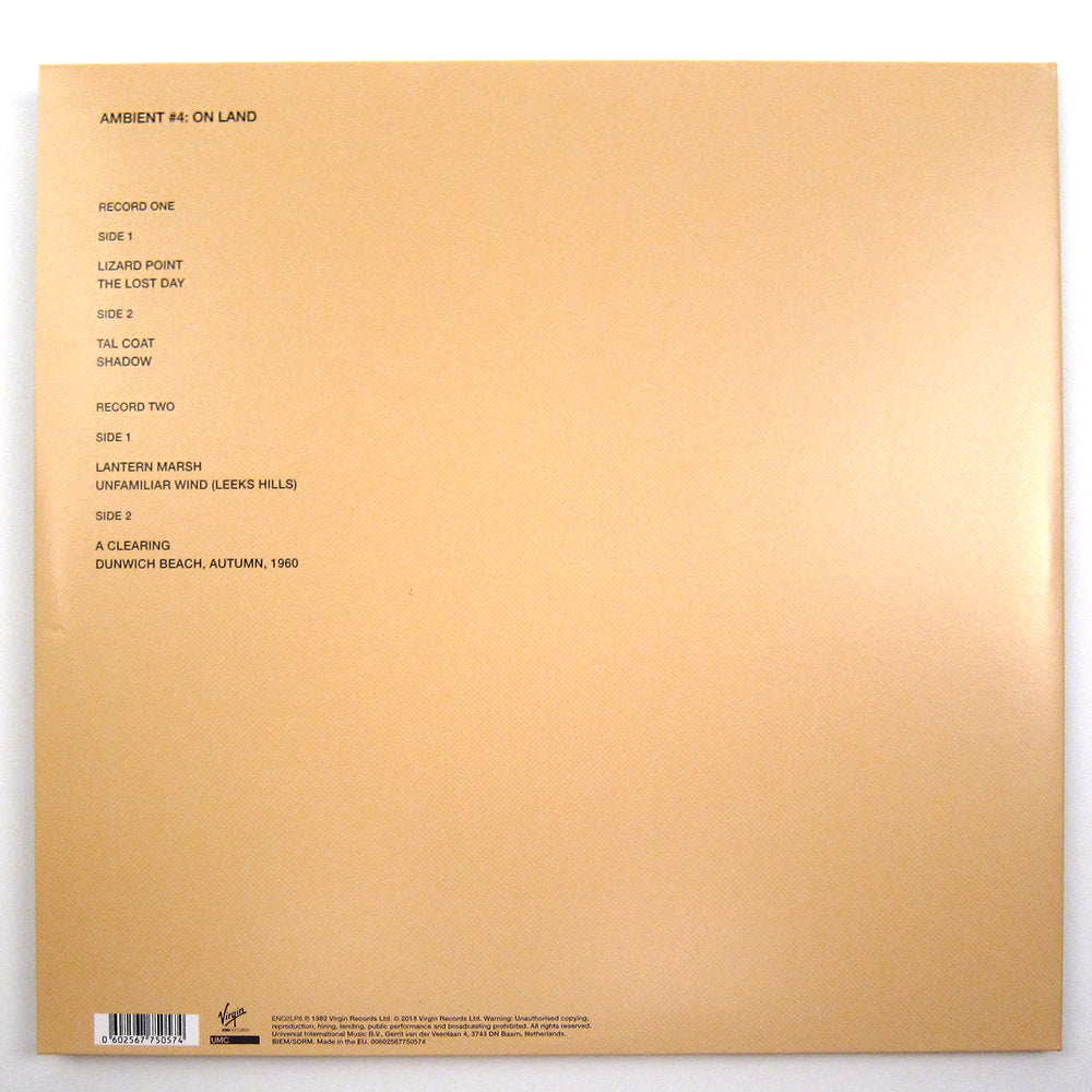 Brian Eno: Ambient 4 - On Land (180g) Vinyl 2LP