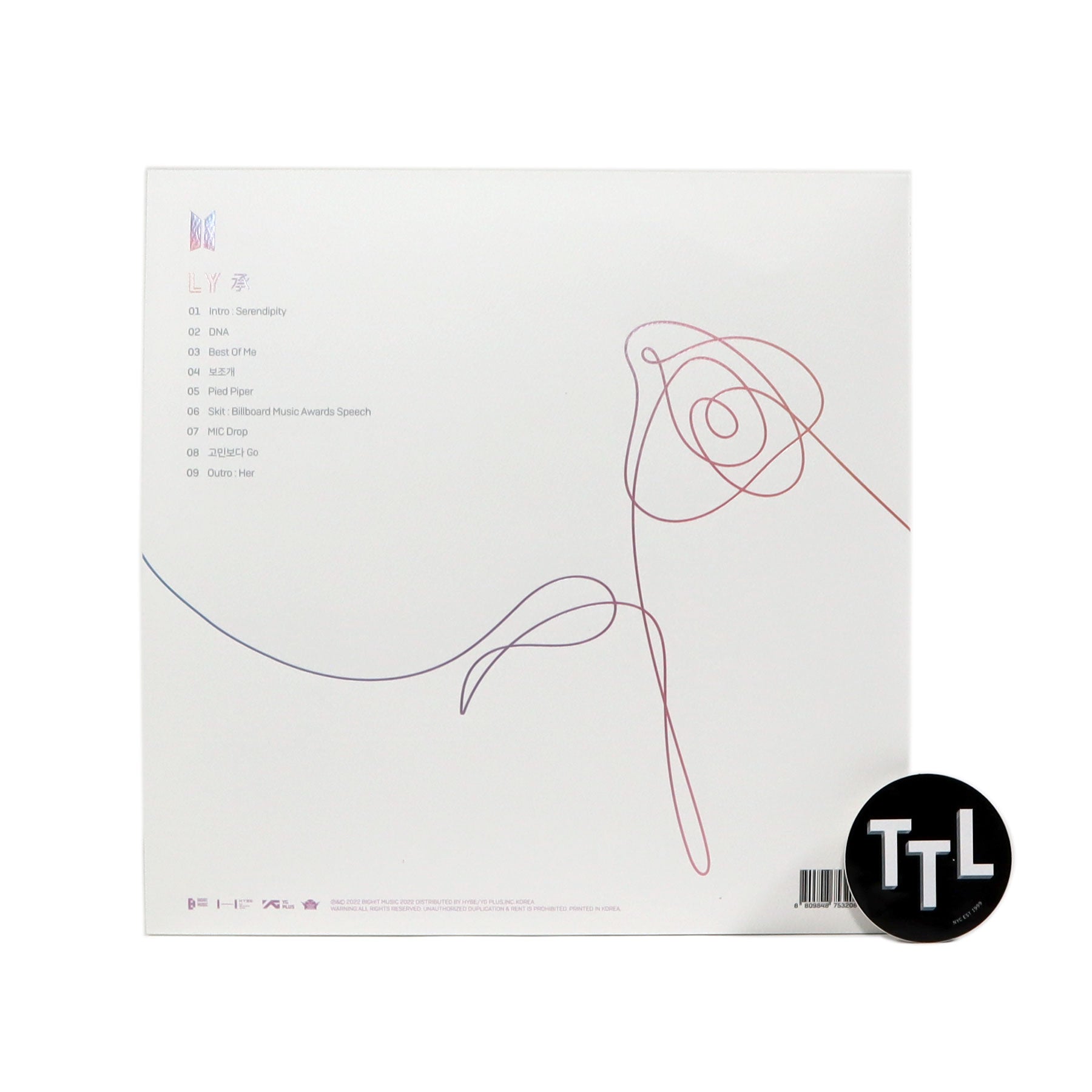 BTS: Love Yourself - Her Vinyl LP – TurntableLab.com