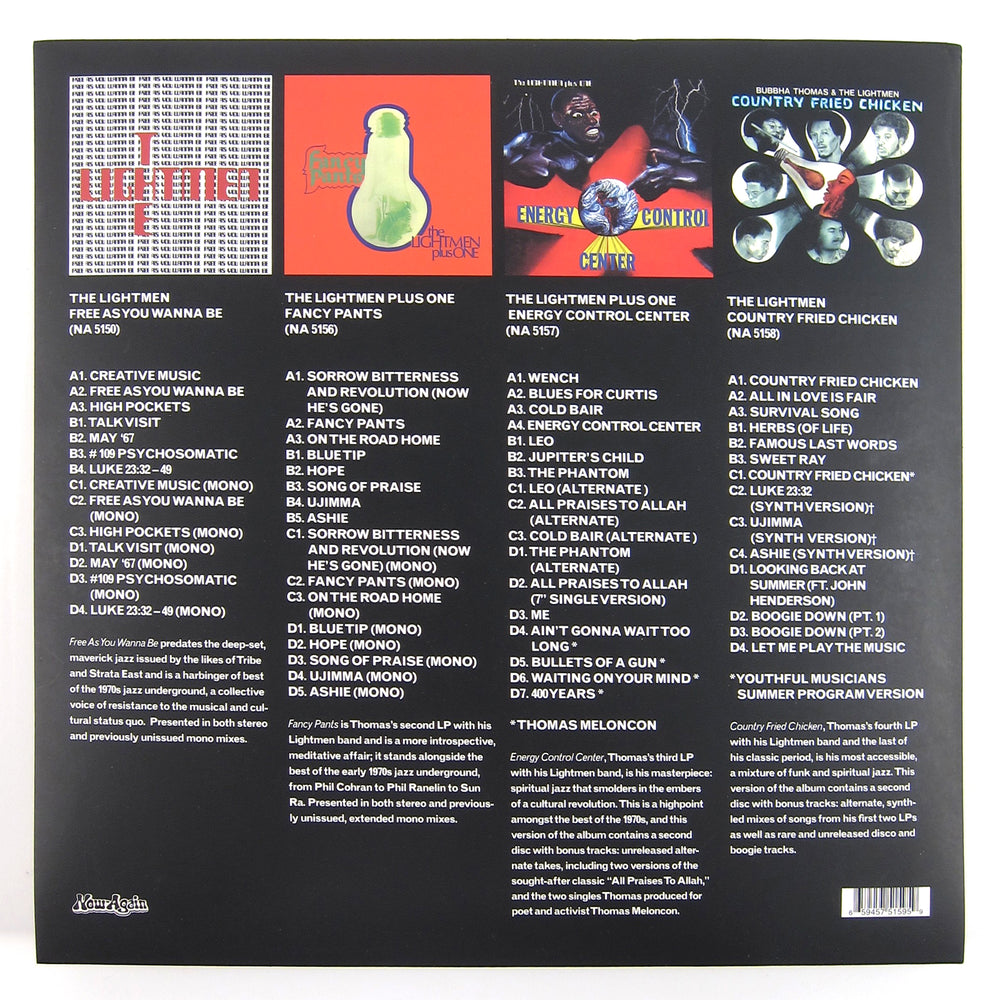Bubbha Thomas & The Lightmen: Creative Music - The Complete Works Vinyl 8LP Boxset