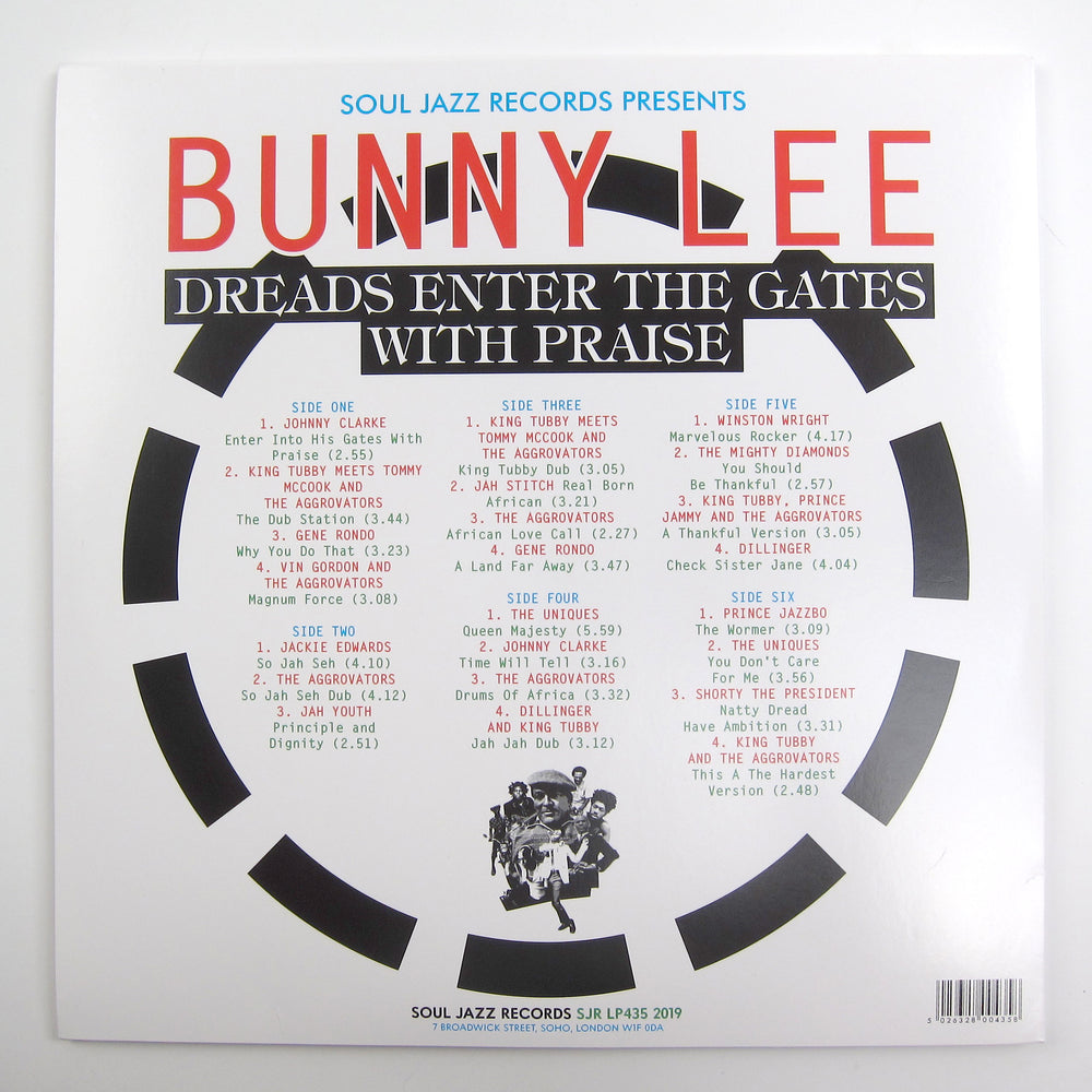 Bunny Lee: Soul Jazz Records Presents Bunny Lee - Dreads Enter The Gates With Praise Vinyl 3LP
