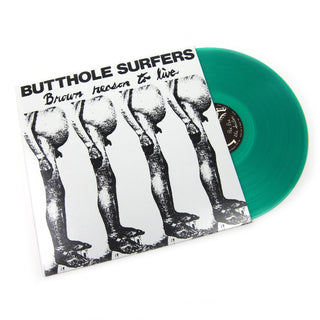 Butthole Surfers: Brown Reason To Live (Green Colored Vinyl) Vinyl 12"