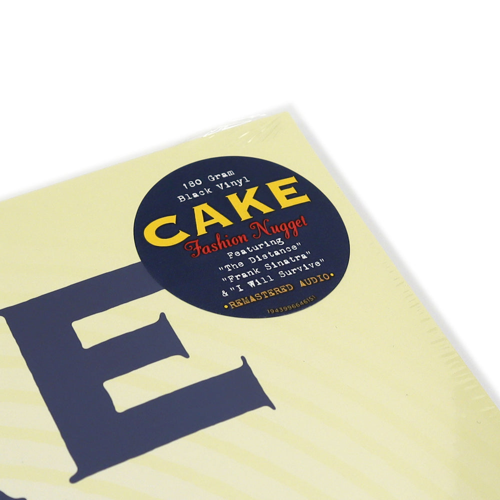 Cake: Fashion Nugget (180g) Vinyl LP — TurntableLab.com Cake: Fashion Nugget (180g) Vinyl LP — TurntableLab.com