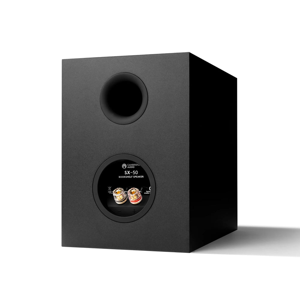 Cambridge Audio: SX-50 Bookshelf Speaker - Matte Black / Pair