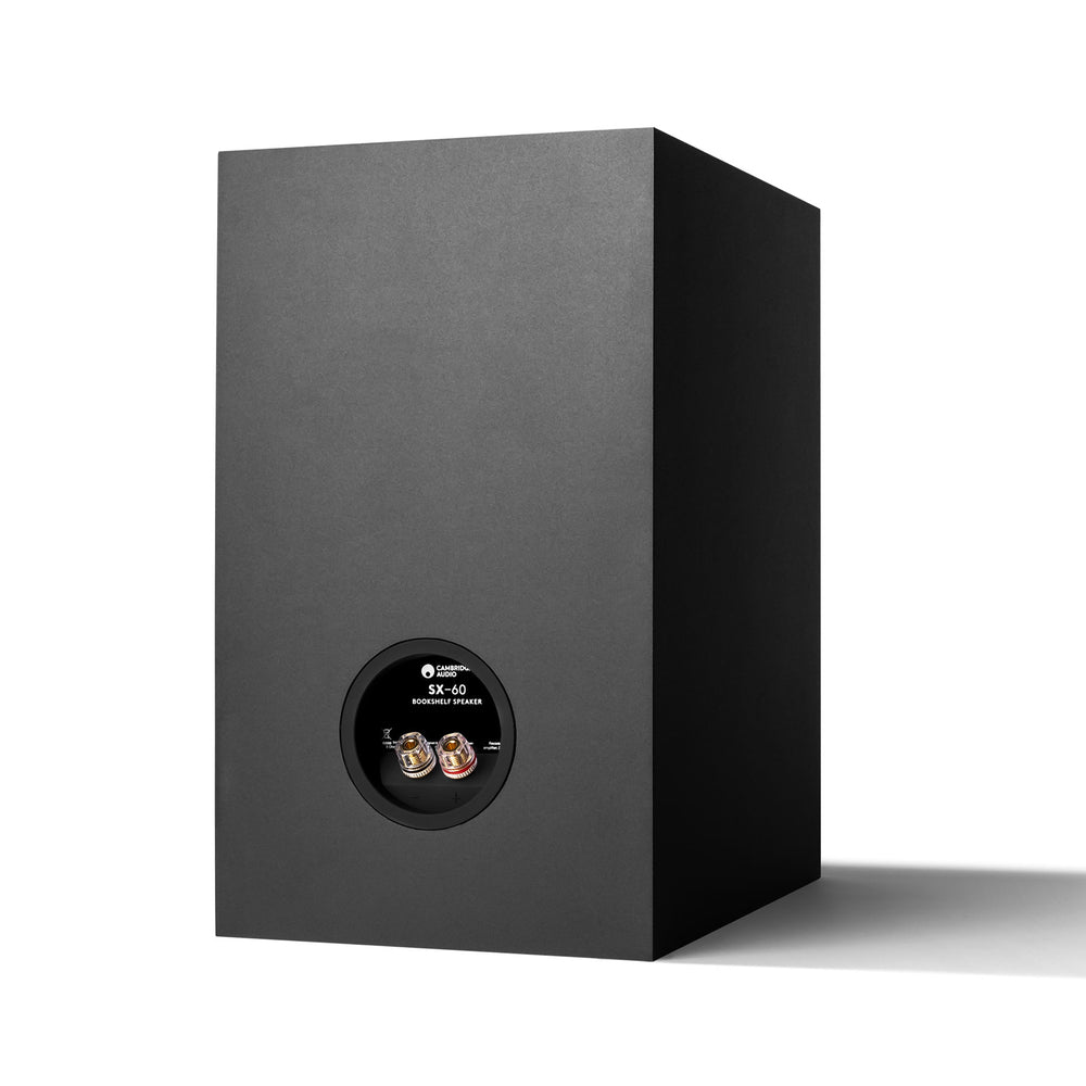 Cambridge Audio: SX-60 Bookshelf Speaker - Matte Black / Pair