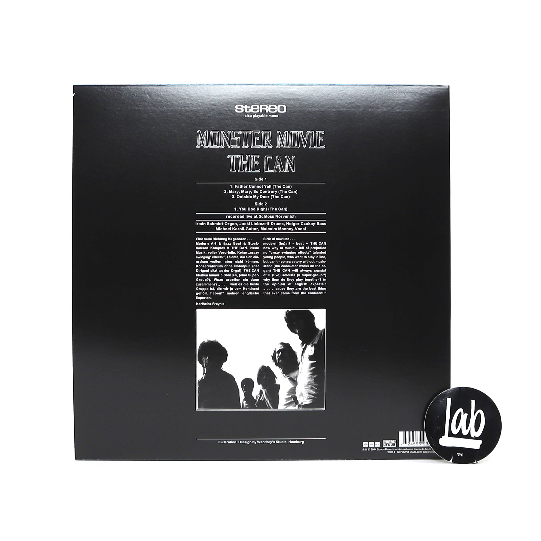 Can: Monster Movie (Colored Vinyl) Vinyl LP — TurntableLab.com