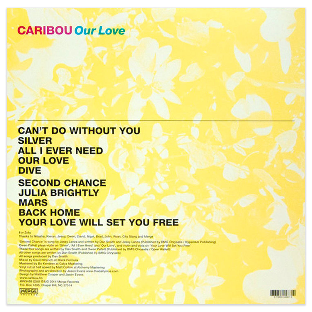 Caribou: Our Love (180g) Vinyl LP