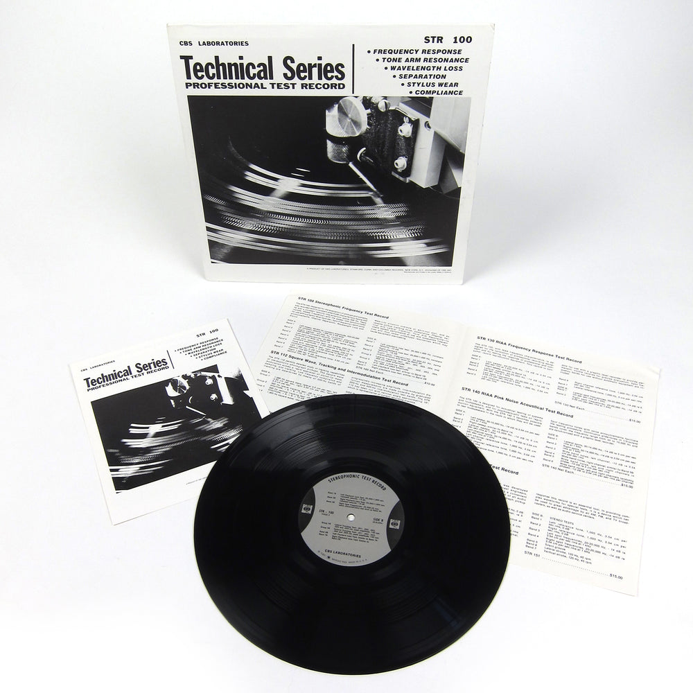 CBS Laboratories: STR100 Professional Frequency Test Record