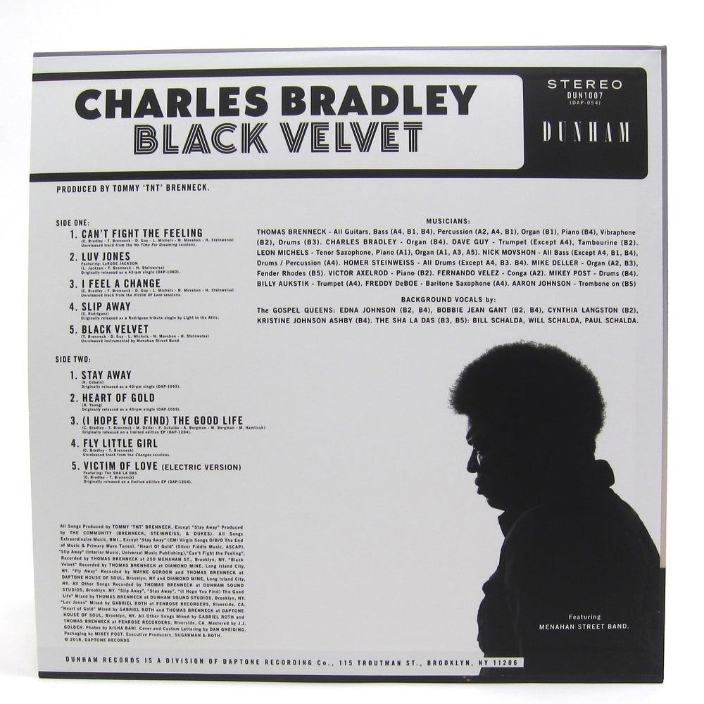 Charles Bradley: Black Velvet Vinyl LP