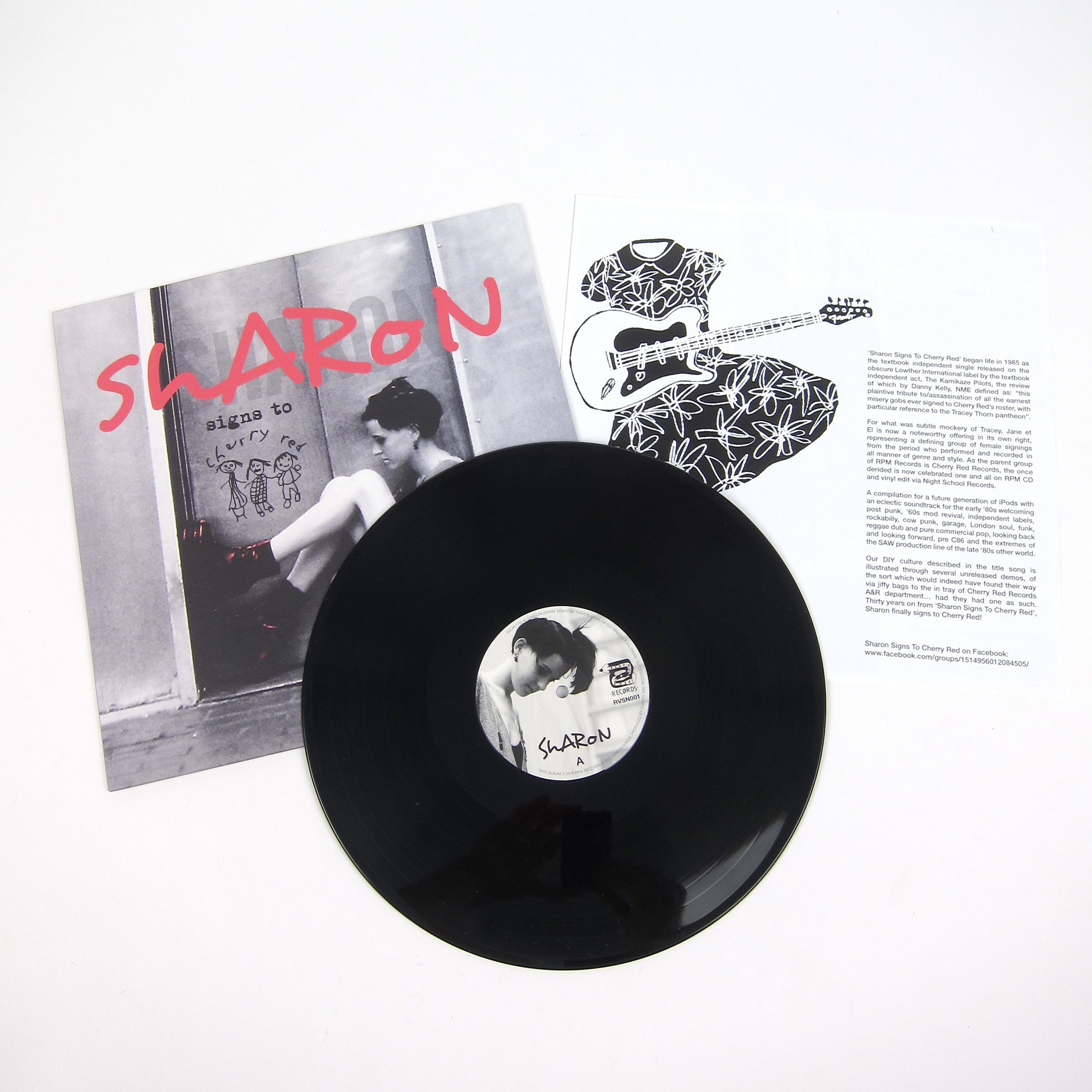 Cherry Red: Sharon Signs To Cherry Red Vinyl LP (Record Store Day ...