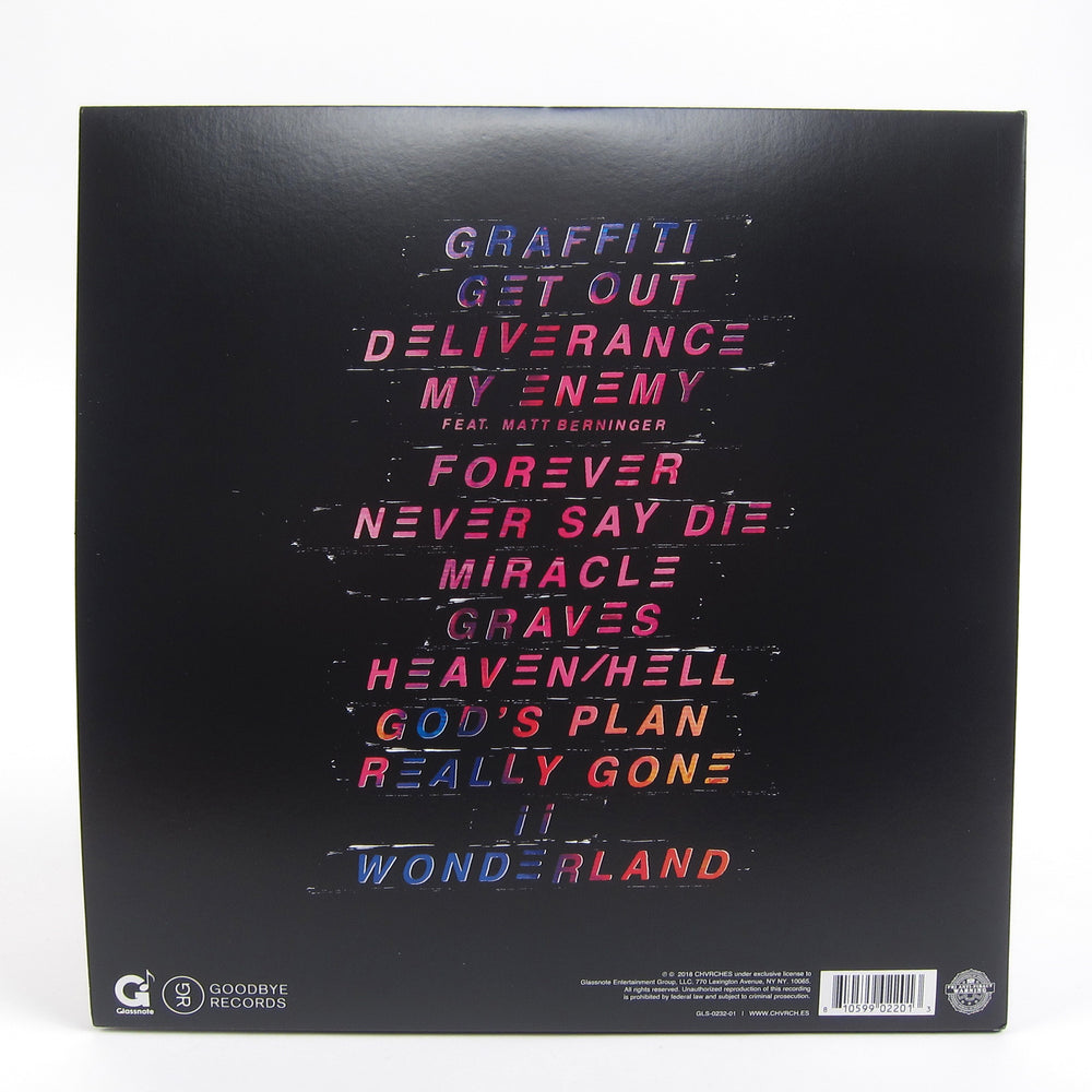 Chvrches: Love Is Dead (180g, Blue / Clear Colored Vinyl) Vinyl LP