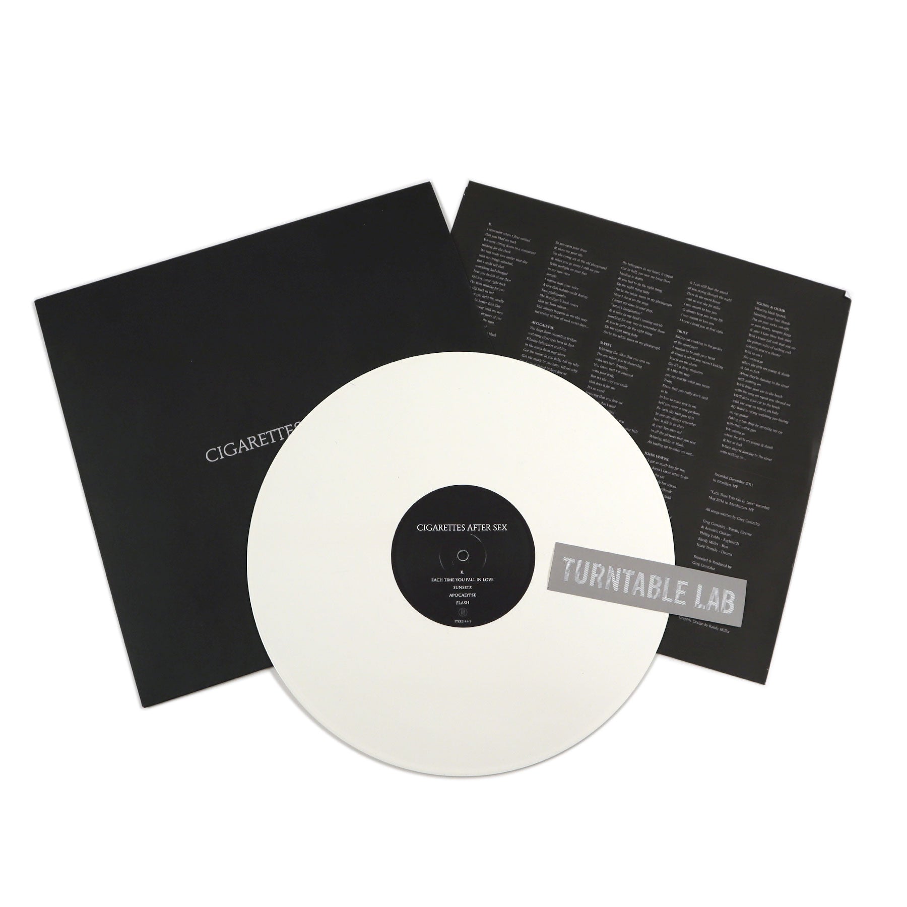 Cigarettes After Sex: Cigarettes After Sex (White Colored Vinyl