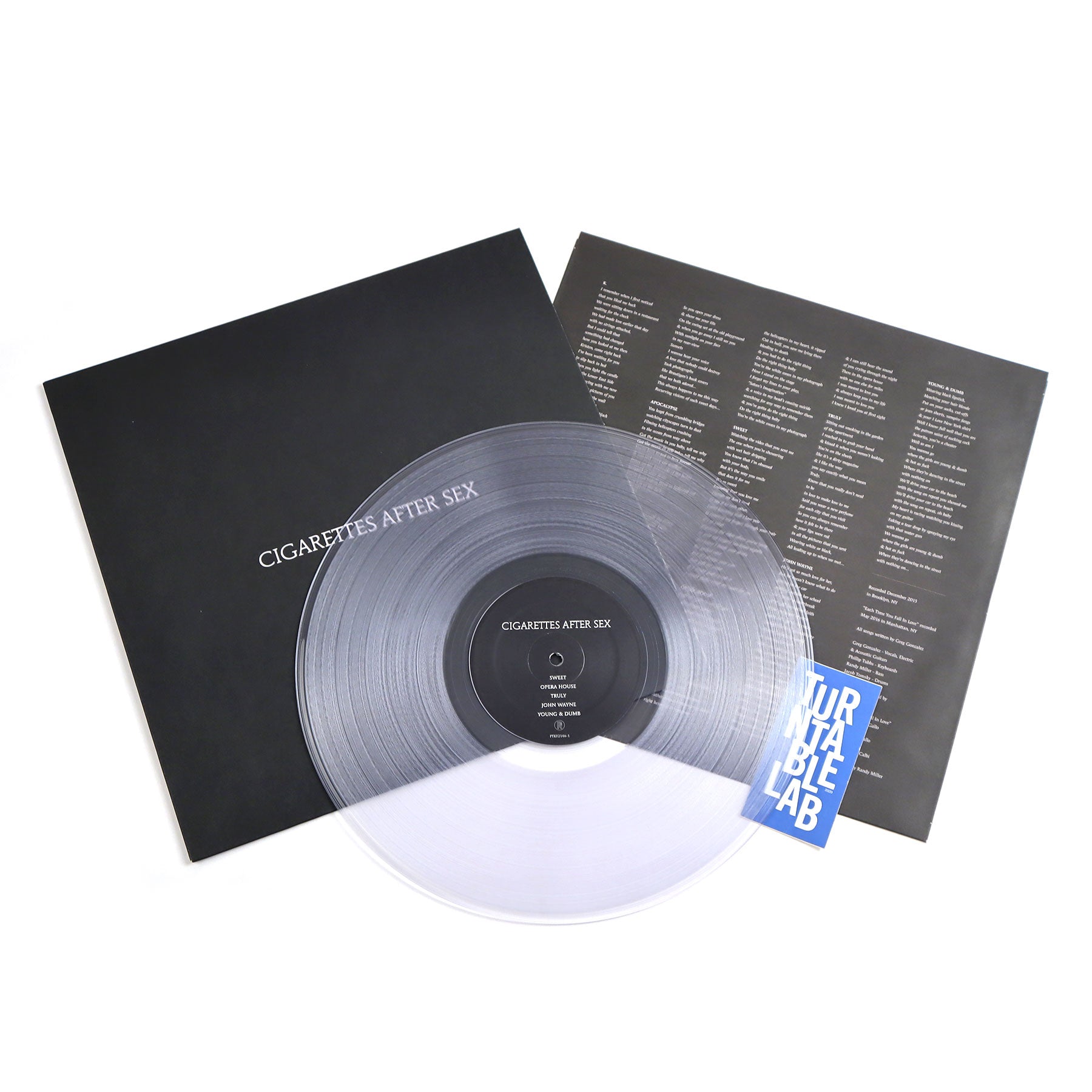 cigarettes after sex colored vinyl Cigarettes After Sex: Cigarettes After Sex (Clear Colored Vinyl) Vinyl LP