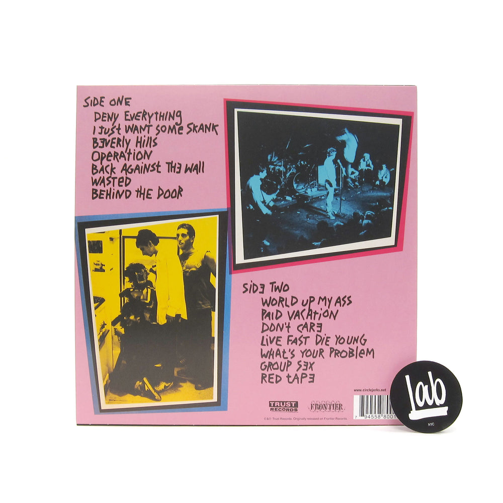 The Circle Jerks: Group Sex - 40th Anniversary Edition Vinyl