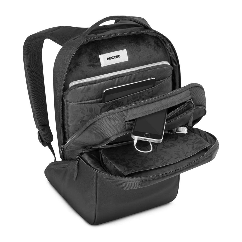 Incase: Icon Slim Backpack - Black (CL55535) open