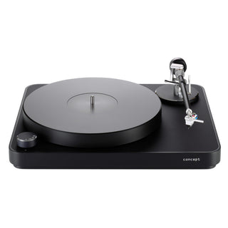 Clearaudio: Concept AiR Black Turntable - Concept Tonearm / Concept Cartridge  (Open Box Special)