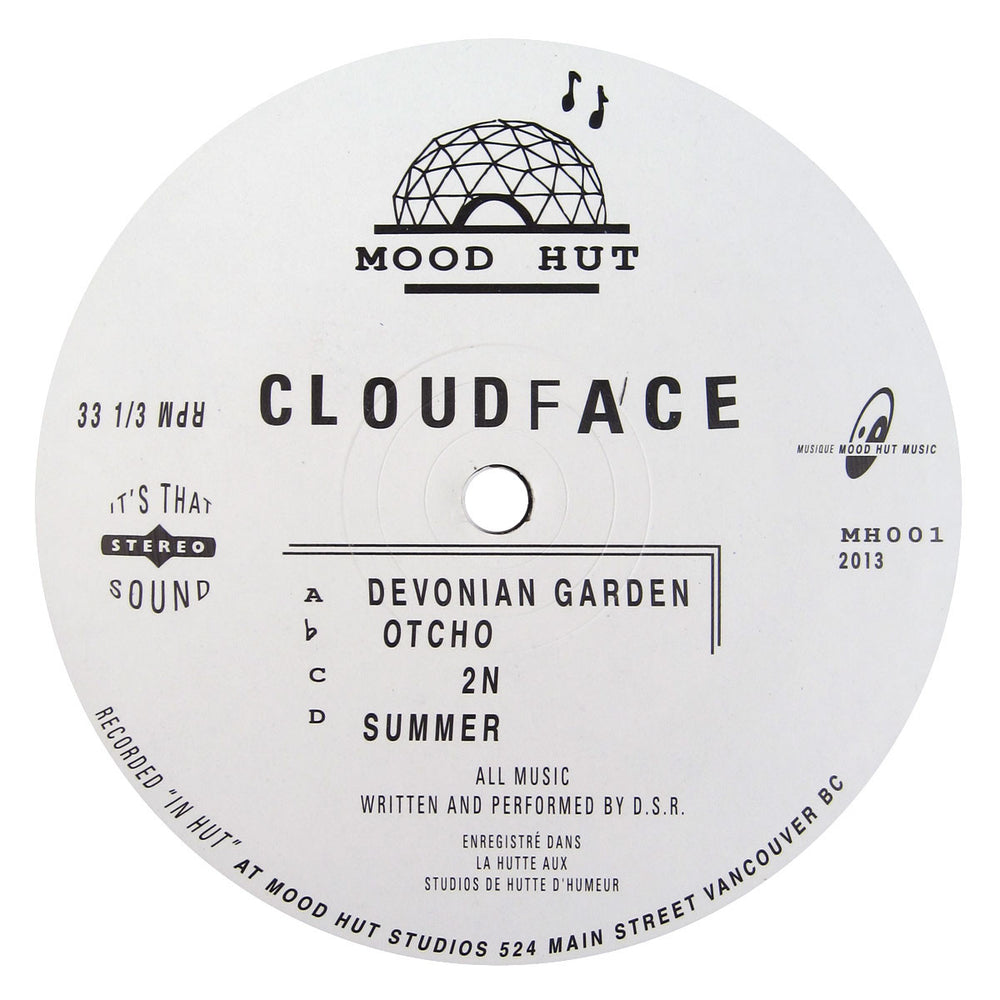 Cloudface: Devonian Garden Vinyl 12"