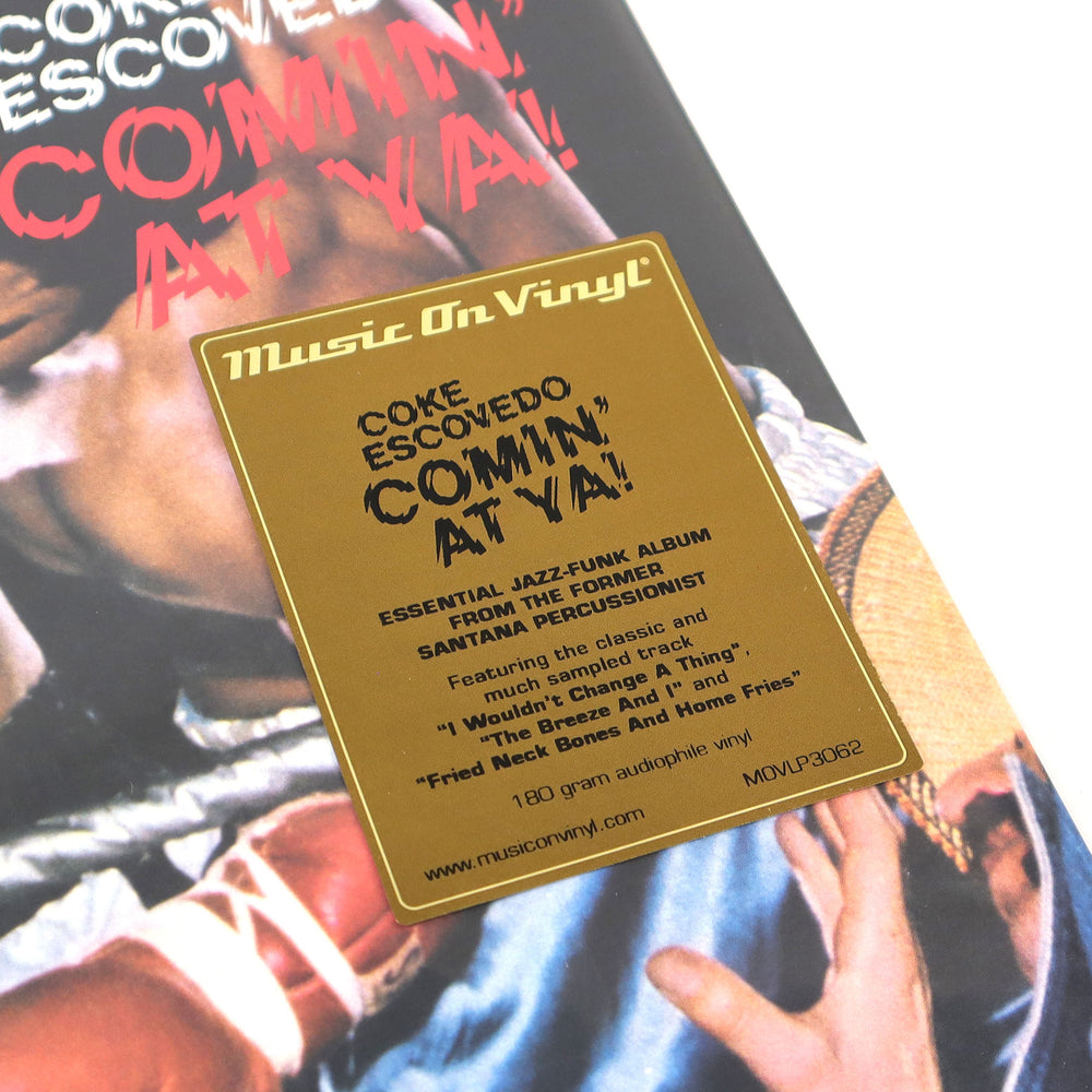 Coke Escovedo: Comin At Ya (Music On Vinyl 180g) Vinyl LP