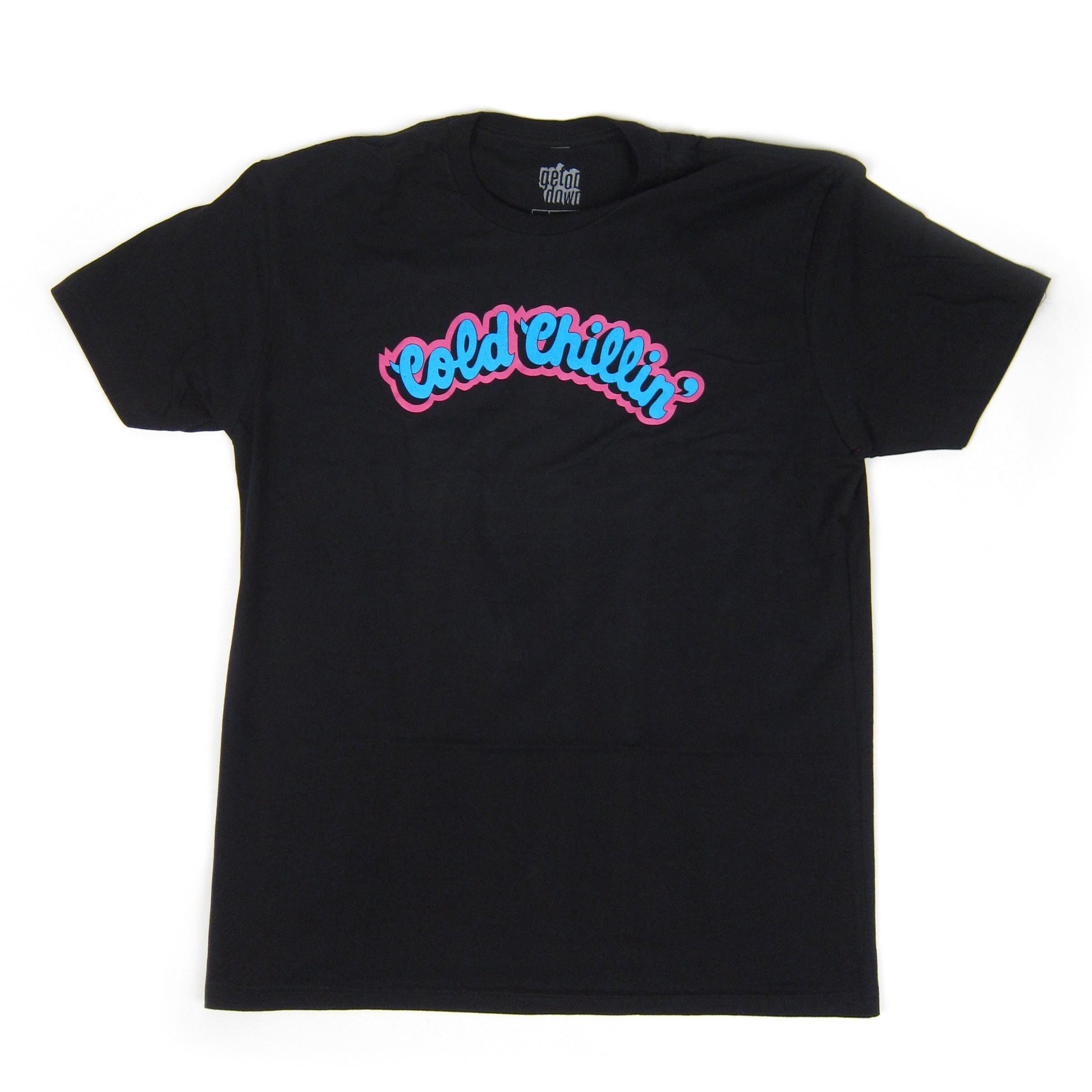 Cold Chillin Label Cold Chillin': Logo Shirt - Black / Blue — TurntableLab.com