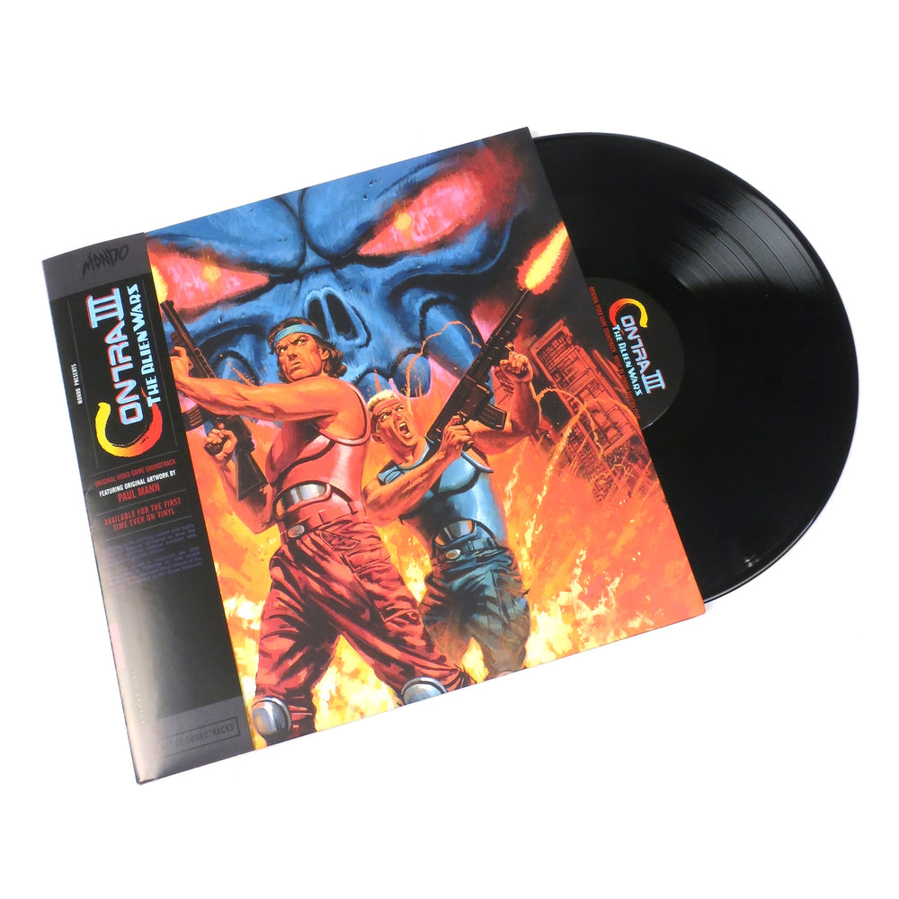 Konami Kukeiha Club: Contra III - The Alien Wars Soundtrack Vinyl LP
