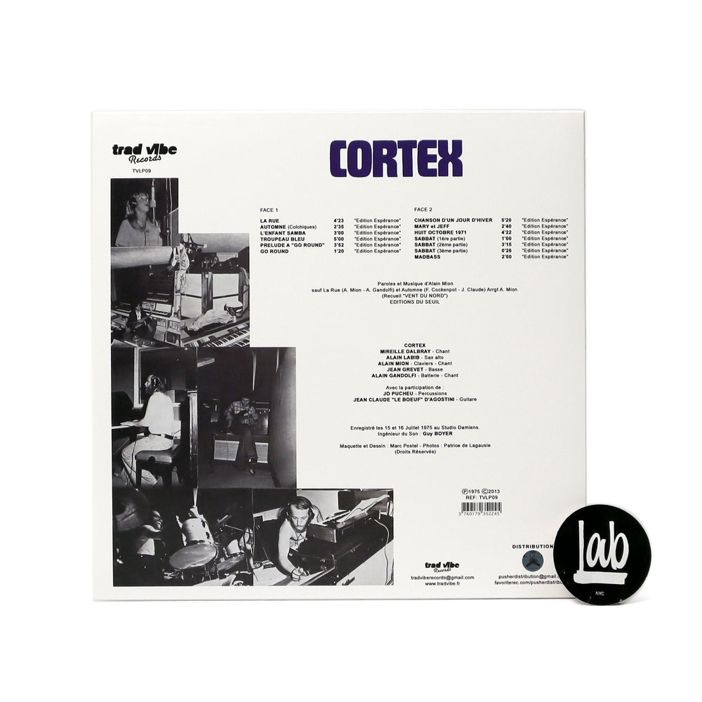 Cortex: Troupeau Bleu Vinyl LP