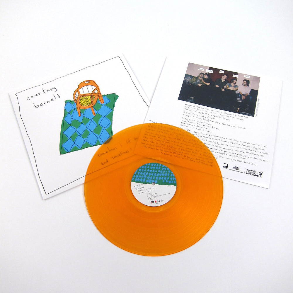 Courtney Barnett: Sometimes I Sit And Think, And Sometimes I Just Sit (Orange Colored Vinyl) Vinyl LP