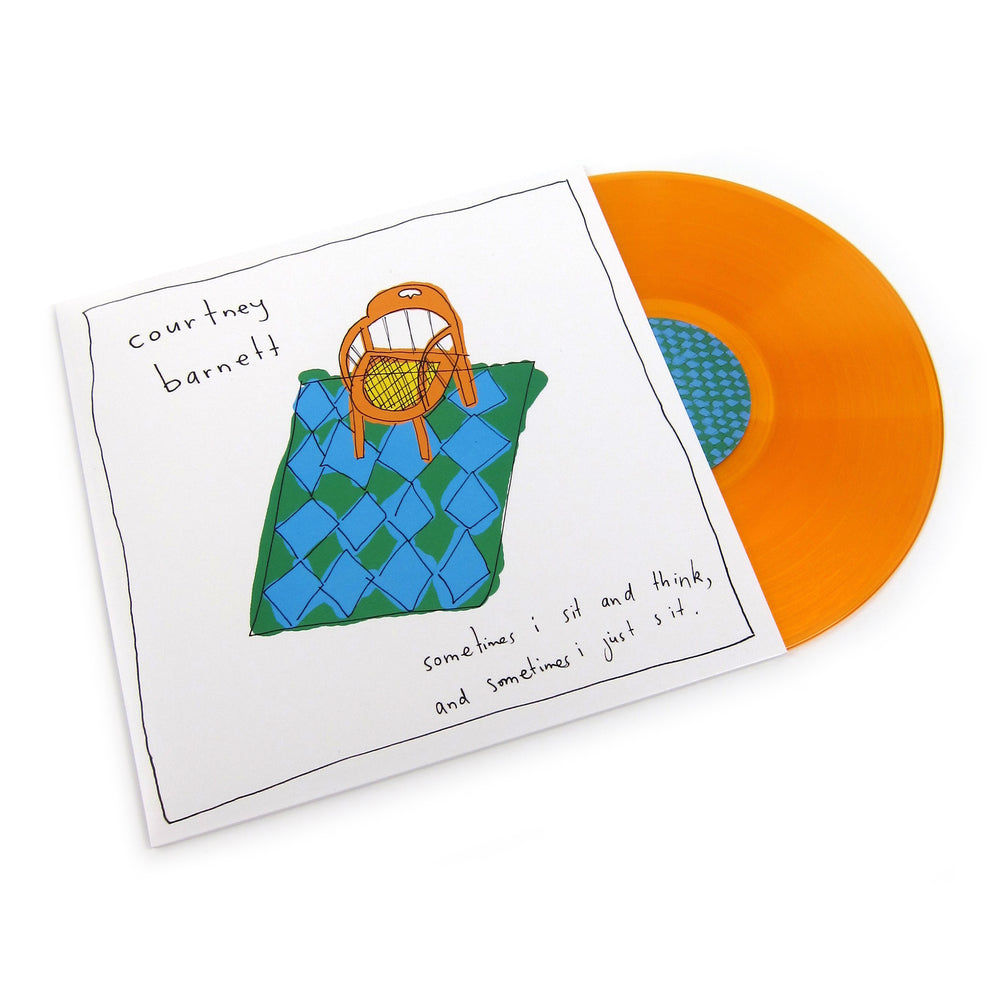 Courtney Barnett: Sometimes I Sit And Think, And Sometimes I Just Sit (Orange Colored Vinyl) Vinyl LP