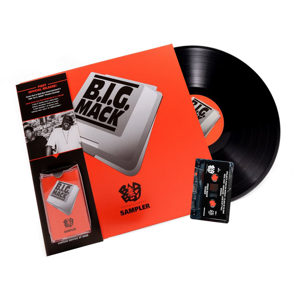 Craig Mack and The Notorious B.I.G.: B.I.G. Mack (Original Sampler) Vinyl 2LP+Cassette (Record Store Day)
