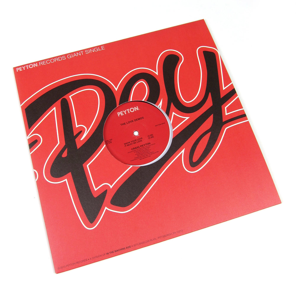 Craig Peyton: The Love Demos Vinyl 12"