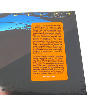 Cultures Of Soul: Saturday Night - South African Vinyl