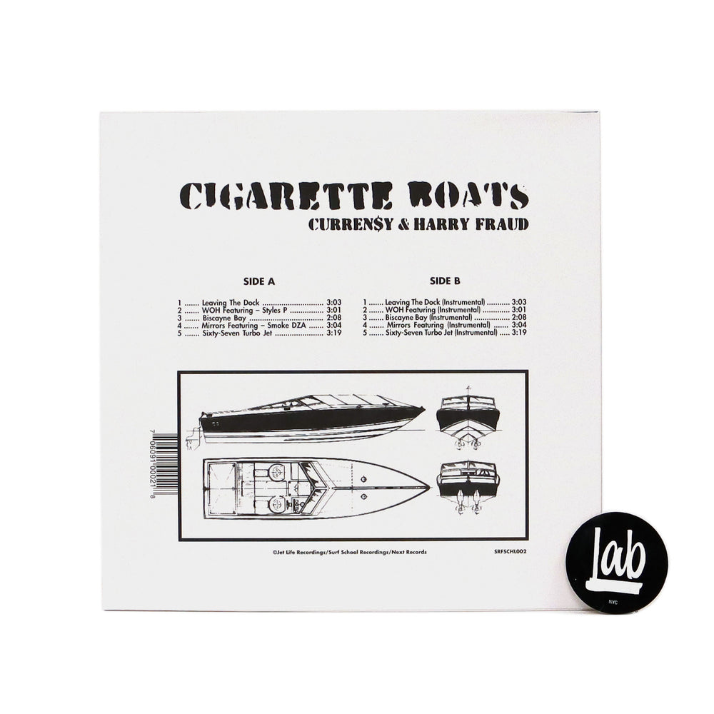 Curren$y & Harry Fraud: Cigarette Boats Vinyl LP