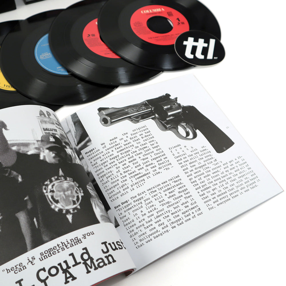 Cypress Hill: Cypress Hill Deluxe Vinyl 6x7" Casebook
